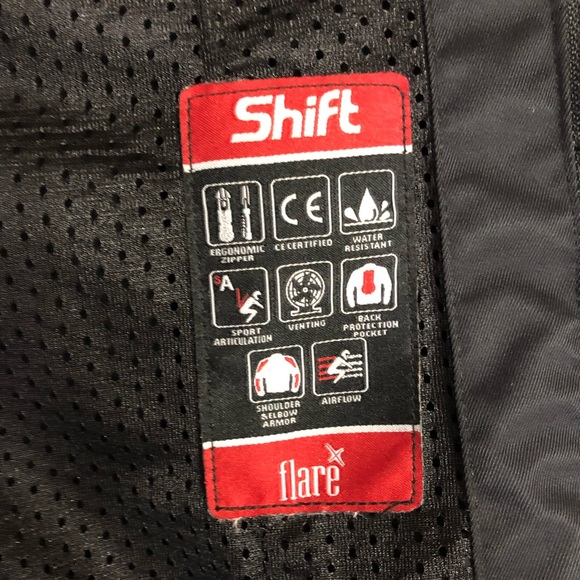 SHIFT stylish houndstooth motorcycle jacket - Picture 8 of 8